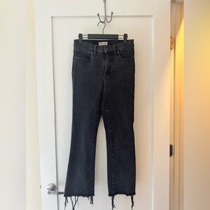 Madewell Women's Black Cali Demi-Boot Cut